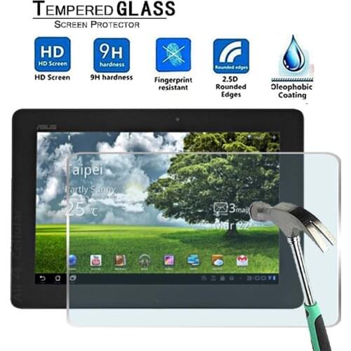For ASUS Eee Pad Transformer Prime TF201 -Premium Tablet 9H Tempered Glass Screen Protector Film Protector Guard Cover