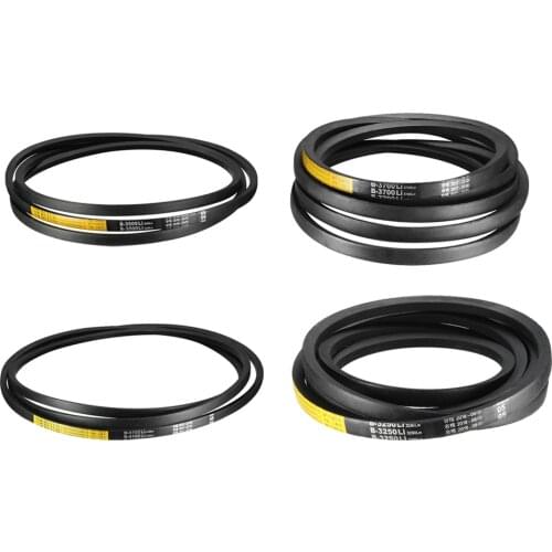 Uxcell 8pcs Drive V-Belt Industrial Rubber Transmission Belt Replacement