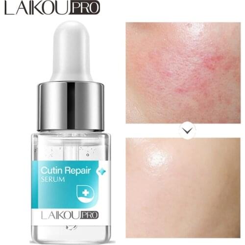 LAIKOU PRO Cutin Repair Facial Serum Soothe Skin Care Shrink Pores Face Essence Repairing Damaged Cutin Korean Cosmetics 12ml