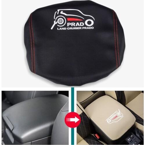 PVC Armrest Storage Box Cover Glove Box Cover For Prado 2010-2020