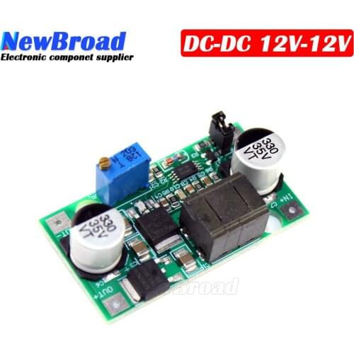 1PCS DC-DC Automatic Voltage Lifting Module On-board Regulated 12V to 12V Adjustable Regulated Power Supply Exceeds LM2577