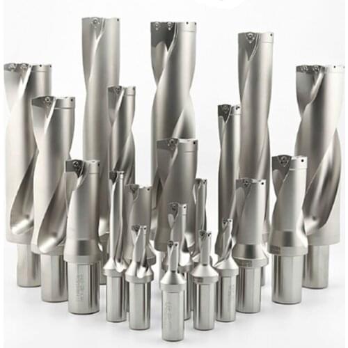 1PCS U drill quick drill WC25.5-30mm C32 3D depth Shallow Hole drill for Each brand WC05 series blade