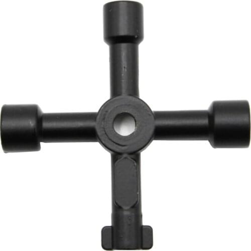 1pcs Universal Cross KEY Triangle KEY for Train Electrical Elevator Cabinet Valve Alloy Triangle/Square