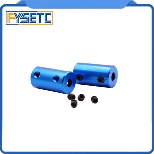 10pcs Blue Shaft Coupler Stepper Motor Coupling 5x5 5x8 For 3D Printer, Car Model, Ship Model, Metal DIY Model ,Impresora 3D Diy