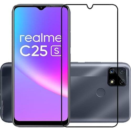 2.5D 9H Premium Tempered Glass Screen Protector Protective Films for Realme C25s C25 C21 C20 C20A C17 C15 C12 C11 V15 V13 V11 V5