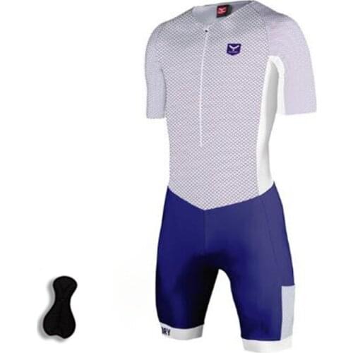 2021 Cycling Skin Suit For Men Triathlon Suit Professional Cycling Skinsuit High Elasticity Cycling Triathlon Jumpsuit Bike Suit