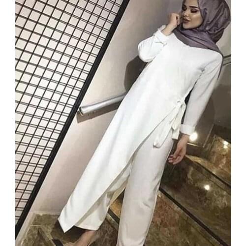 Robe Satin Abaya Dubai Muslim Fashion Jumpsuit Dress Turkey Islam Clothing African Dresses For Women Musulman De Mode Ropa Mujer