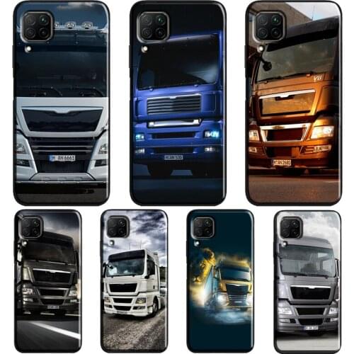 Truck Car Case For Huawei P20 Lite P40 P30 Pro Nova 5T P Smart Z 2019 2021 Honor 10 Lite 9X 8X Cover