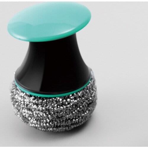 Bowl Cleaning Brush Stainless Steel Wire ball Bowl Dish Cleaning Scourers Household Kitchen Pot Wash Tool kitchen accessories