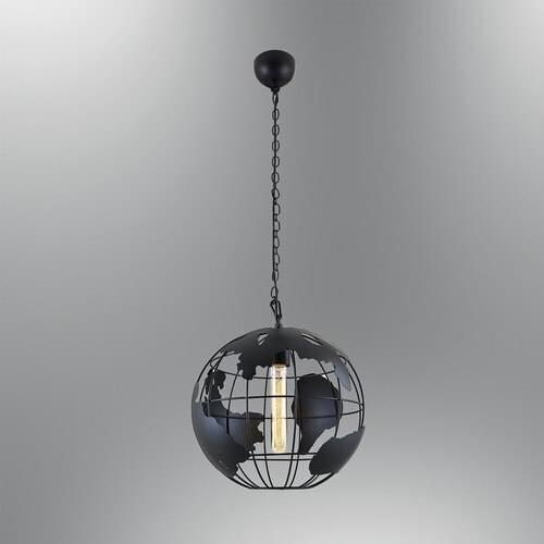 K. WORLD Pendant Lamp Chandelier BLACK