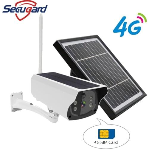 4G Camera Solar IP Camera SIM Card 1080P HD Outdoor Waterproof CCTV Security Camera Battery Long Standby P2P Two Way Audio iCam