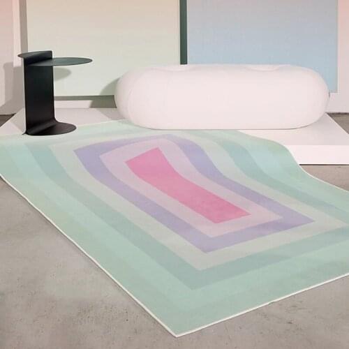 Ковер в гостинную Carpets Bedroom Living Room Decoration Princess Under The Bed sofa Mat Tappeto коврик для Girl Ins Bedside Rug