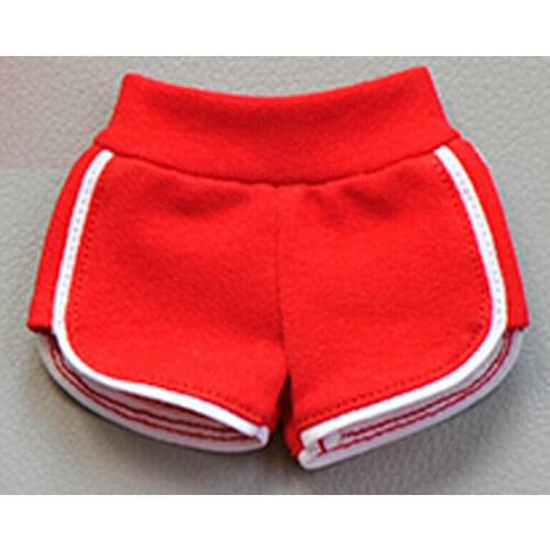 1/6 Scale Red Knitted Sports Shorts Yoga Pants Model for 12" Female Body Figure
