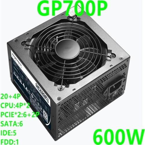 New PC PSU For Segotep Brand iGame RTX2080 Backline Support Broad Silence 80PLUS Platinum 600W Power Supply GP700P