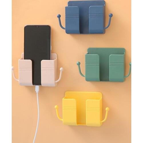 Organizer Mobile Phone Shelf Desk Shelf Housekeeper The Office Rack Home Wall On Tool Gadget Stationery F2P2