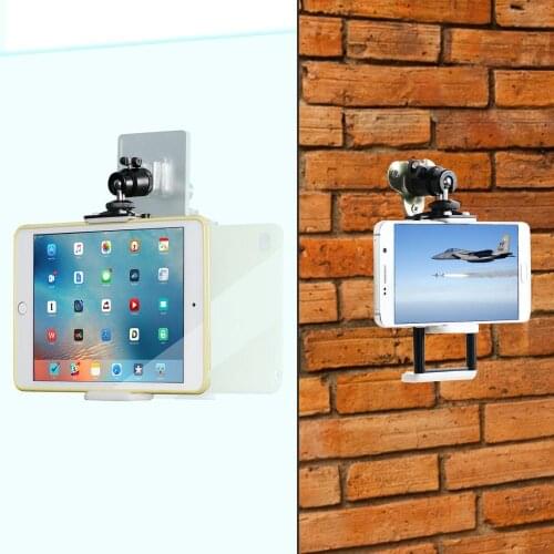 WANPOOL Transferable Wall Mount for 2.1-3.2" Width Smartphones and 4.3-7.2" Width Tablets, fits on Smooth & Rough Surfaces