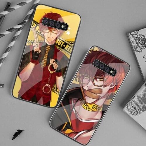 Popular 707 Mystic Messenger Phone Case Tempered Glass For Samsung S20 Plus S7 S8 S9 S10 Plus Note 8 9 10 Plus
