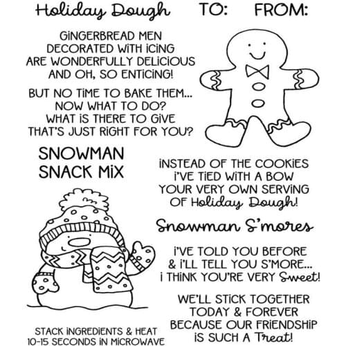 A Snowman Transparent Silicone Clear Stamp/Seal for DIY scrapbooking/photo album Decorative Cards Making Paper Crafts