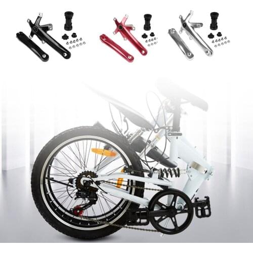 130BCD Bike Left Right Crank 9/10/11 Speed Folding Bike 170mm Arm Crank Bicycle Accessory