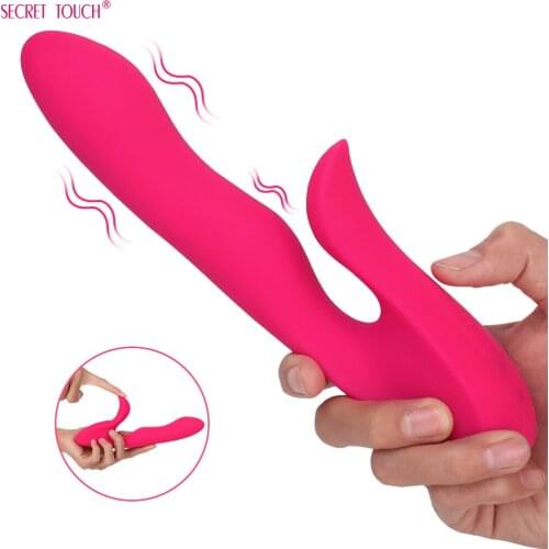 G-spot Dildo Stimulation Vibrator Female Vagina Clitoral Massager Silicone Waterproof Female Couple Adult Sex Toys
