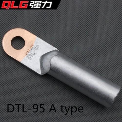 1piece DTL-95 95mm2 Wiring Terminal Copper Aluminum Tone for 12.5mm Dia Bolt Electric power fittings National Standard/A type