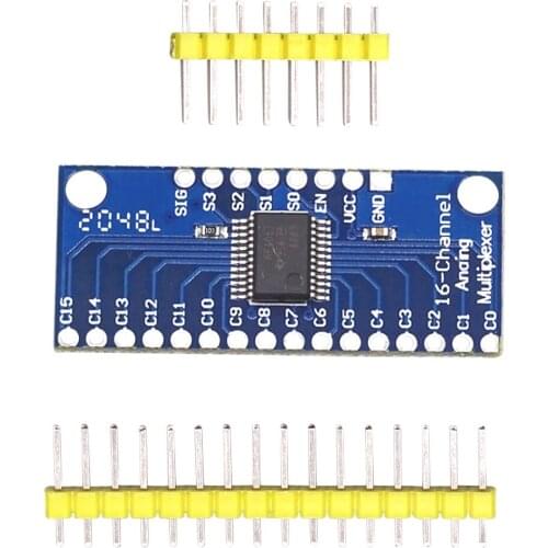 100PCS 74HC4067 CD74HC4067 16-Channel Analog Digital Multiplexer Breakout Board Module For Arduino Electronic Components DIY