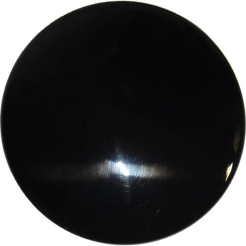 2-5/8inch PC Boat Center Steering Wheel Wood Center Cap For Marine Boat Steel Wheels Boat Parts Accessories Black