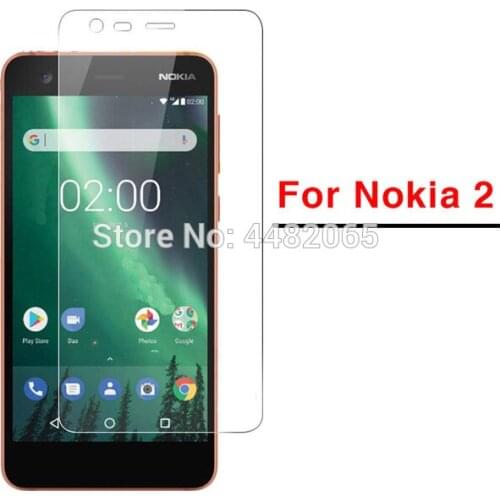 2pcs Glass For Nokia 2 Glass Screen Protector Tempered Glas For Nokia 2 Nokia2 Protective Film 2.5D 9H Phone Protect Case Guard