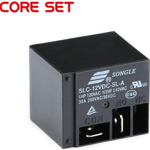 5PCS/Lot Relays SLC-12VDC-SL-A T91 12V 4PIN PCB Type 12V DC Power Relays New Original