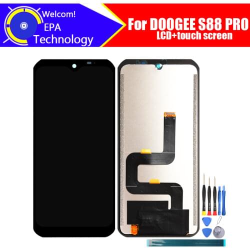 6.3 inch Doogee S88 PRO LCD Display+Touch Screen Digitizer Assembly 100% Original LCD+Touch Digitizer for DOOGEE S88 PRO+Tools