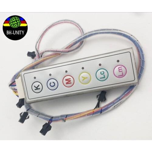 6 color c m y k lc lm spt printhead ink pressure switch / ink controller switch for infiniti 3208 large farmat printer