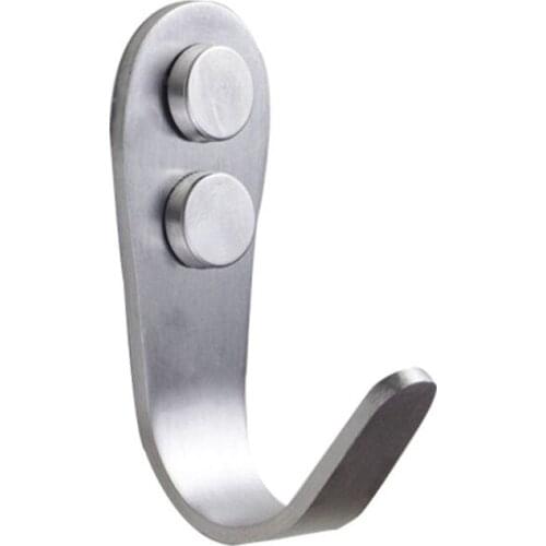 8 Pcs Bathroom Towel Wall Hooks Kitchen Stainless Steel Key Hat Bag Hanger Holder Clothes Hook Handdoek