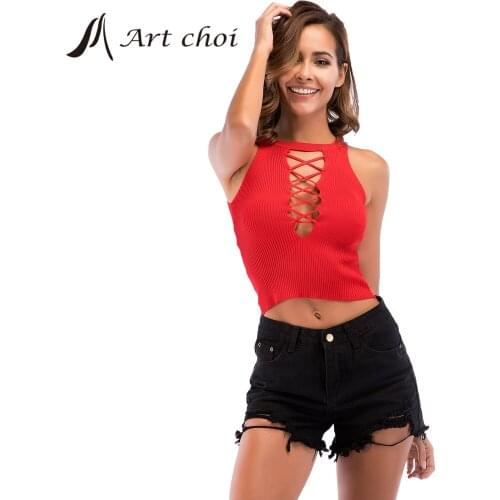 Женские трикотажные майки Art choi China At AliExpress