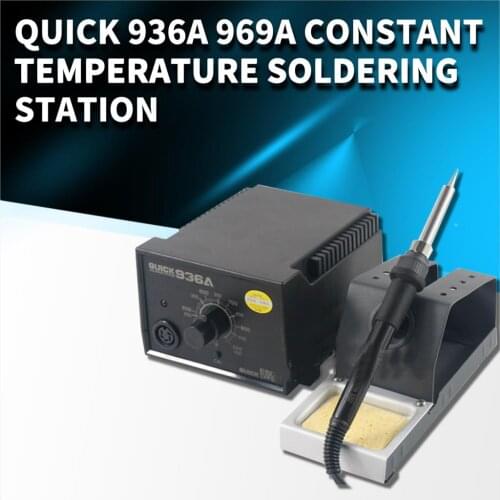 QUICK 969A constant temperature soldering station electric soldering iron adjustable temperature soldering station