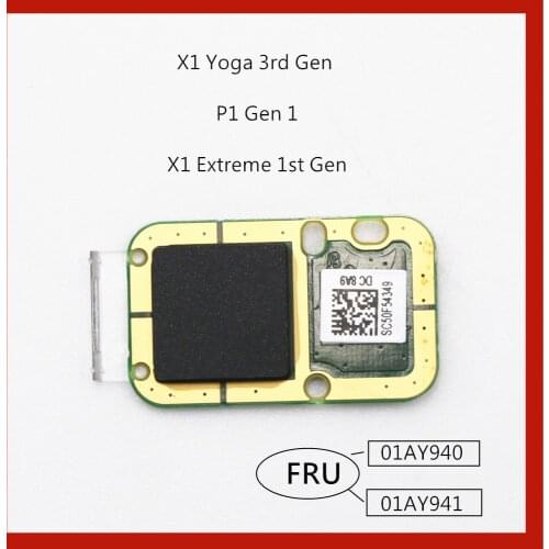 New For Lenovo ThinkPad X1 Yoga 3rd X1 CARBON 6th X1 Extreme 1st Gen Fingerprint Finger print device Board FRU 01AY940