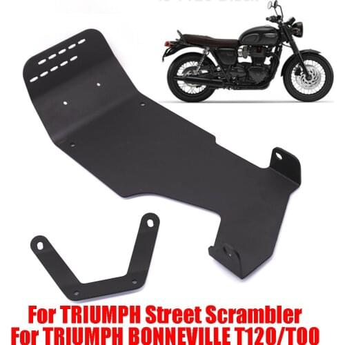 For TRIUMPH BONNEVILLE T120 T100 T 120 100 Street Scrambler 2017-2020 Motorcycle Engine Chassis Guard Protection Cover Protector