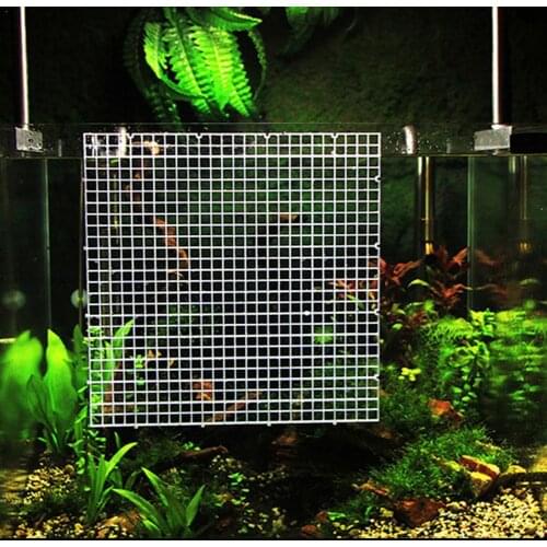 Fish Tank Under Gravel Filter Aquarium Bottom Isolation Grid Divider Sponge Cleaning Supplies Board Net Filtration Plate