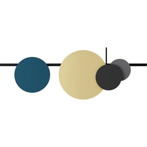 Background wall pendant living room decoration creativity bedroom wall hanging wall hanging iron wall decoration wall decoration