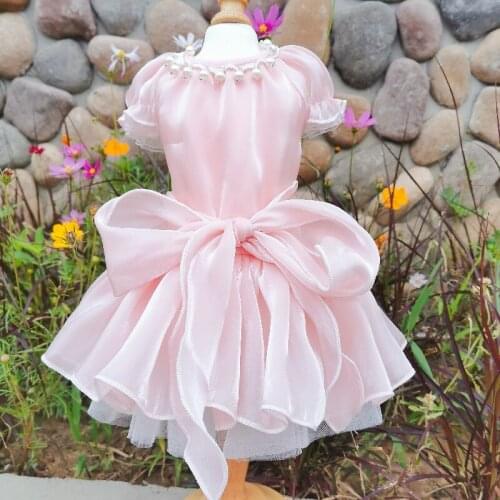 Pet Summer Clothes Princess Dress Puppy Apparel Chihuahua Yorkshire Terrier Pomeranian Bichon Poodle Schnauzer Dog Clothing