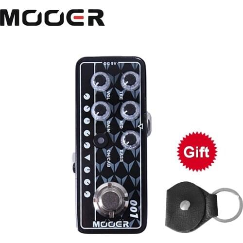 Mooer M001 Gas Station Electric Guitar Effects Pedal Delay Reverb Accessories