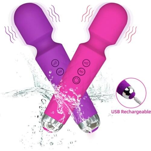 Powerful Magic Wand AV Vibrator Sex Toys for Woman Clitoris Stimulator Sex Shop toys for adults G Spot vibrating Dildo for woman