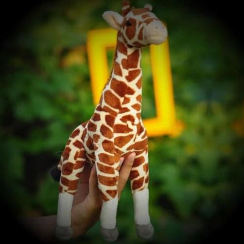 Original Africa Giraffe Simulation Animal Stuff Animal Plush Toy Doll Children Birthday Gift