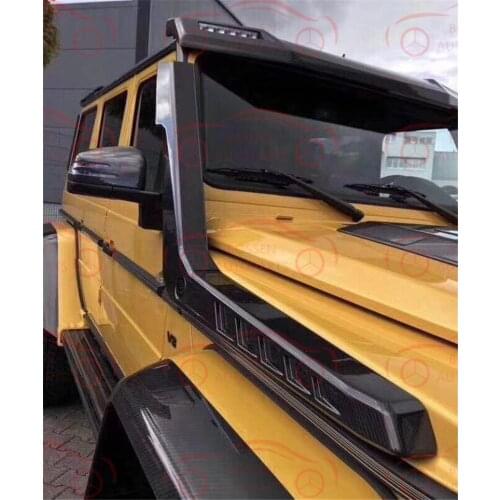 Suitable for mercedes-benz g class W463 G55 G63 G65 G500 wader 4x4 carbon fiber wading hose body kit, auto parts