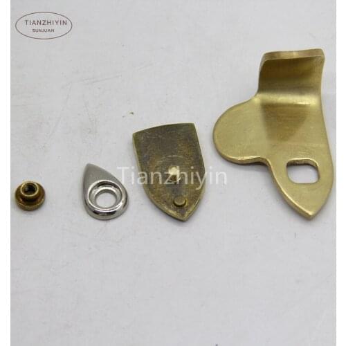 Golden Metal Right Hand Sax Thumb Rest for Saxophone Accessories