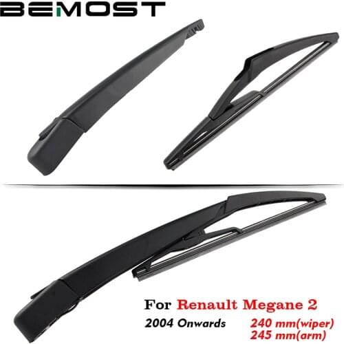 BEMOST Car Rear Windshield Wiper Arm Blades Brushes For Renault Megane 2 2004 Onwards Hatchback Window Windscreen Auto Styling
