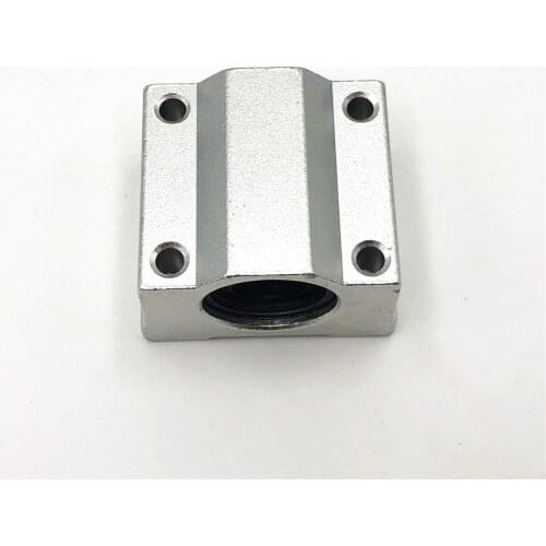 1pcs Linear Motion Ball Bearing SC16UU SCS16UU 16mm Slide Block Bushing Aluminium Alloy for CNC Linear Shaft Guide Rail