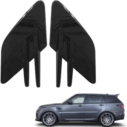 1Pair Side Air Flow Vent Grille Grill Side Fender Grilles Grid for Land Rover Range Rover Sport 2018-2021