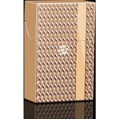 1pcs Plastic Flip Top Marbled Cigarette Case for 100mm Cigarettes Cigarette Holder Box