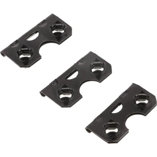 100pcs Metal Black Frame Support Stand Hinges Picture Art Photo Frame Fixing