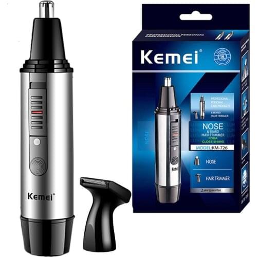 Original 2in1 grooming kit nose trimmer for men hair face rechargeable trimer beard trimmer for nose and ears hair removal